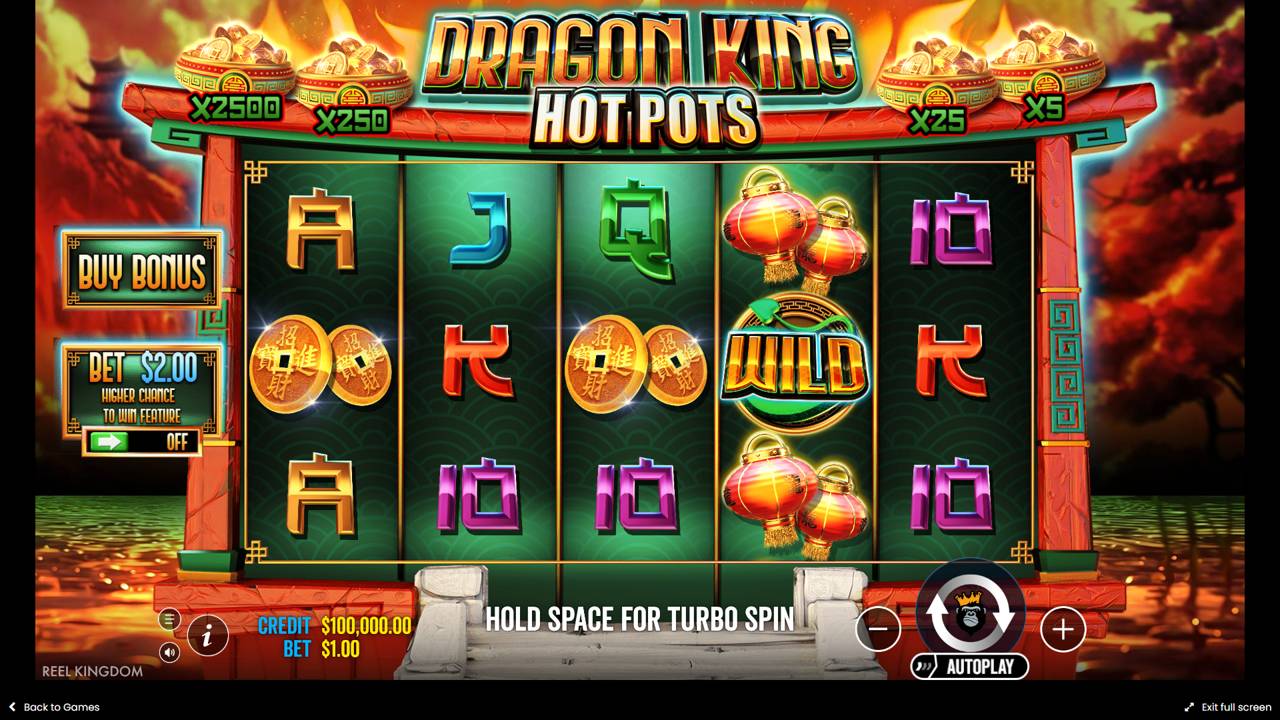 Dragon King Hot Pots (Pragmatic Play) Image 2